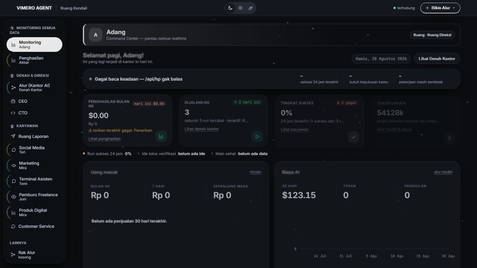 Vimero Agent — Kantor AI